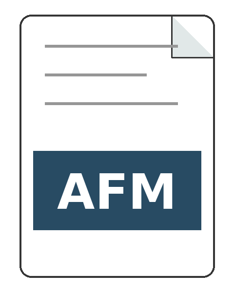 AFM file icon