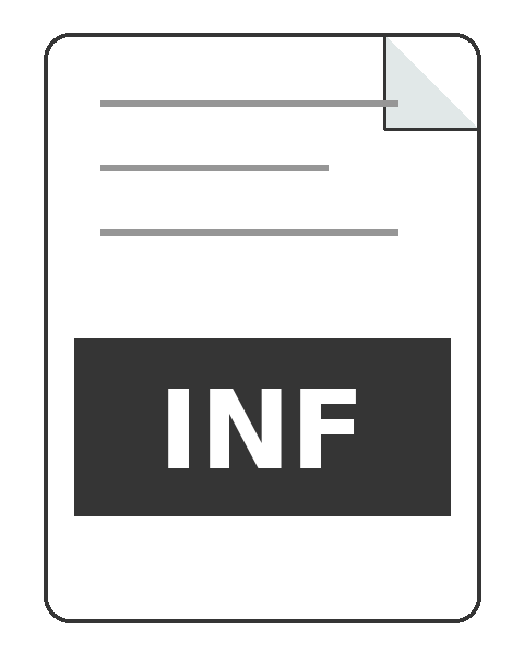 INF file icon