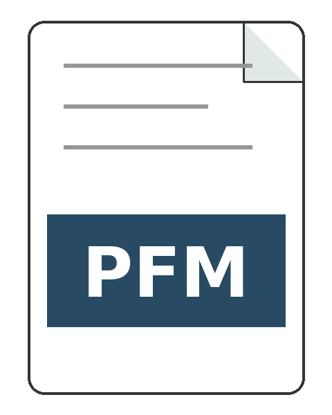 PFM file icon
