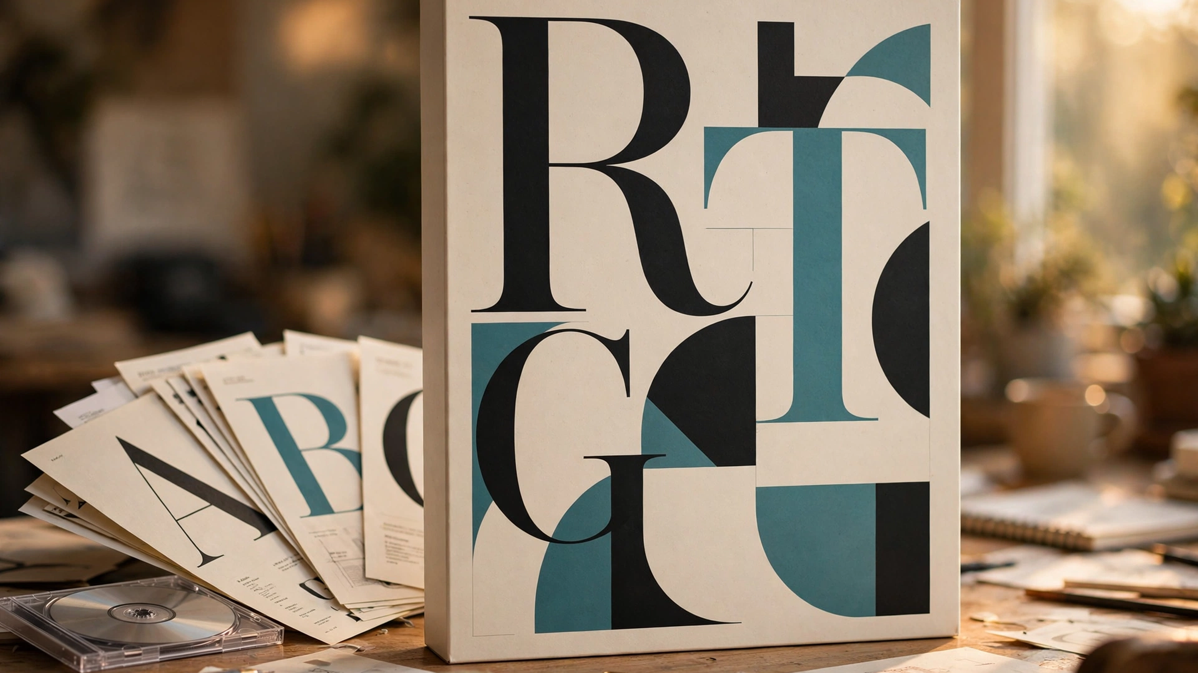 Font Folio: the Adobe Type Library sold as a single boxed product.