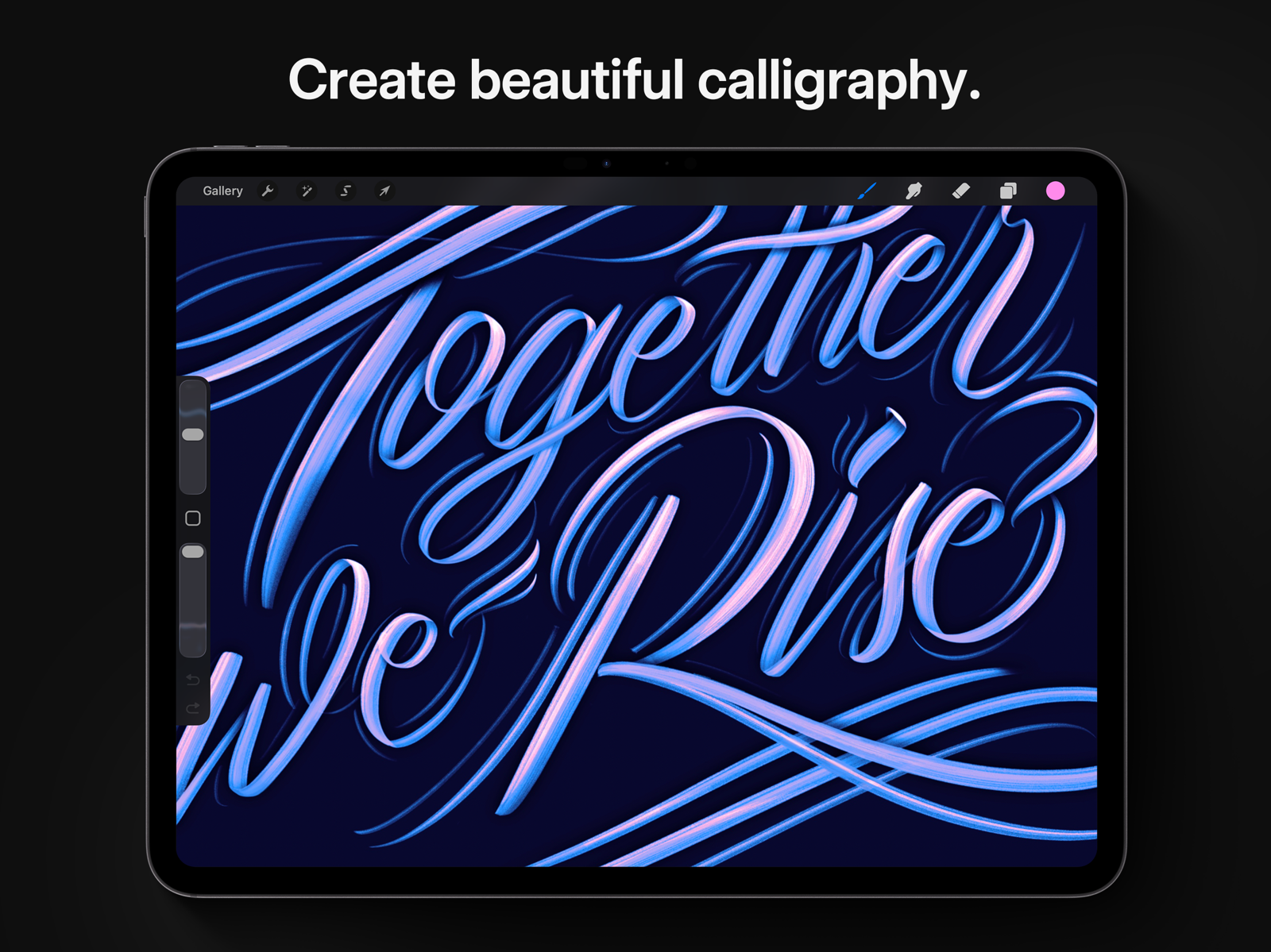 How to add fonts to Procreate, font.io